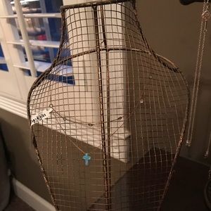 New cross necklace. Very dainty!